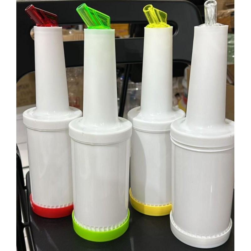 Jual Store and Pour 1L 1000ml / Botol Sirup Syrup / Botol Plastik ...