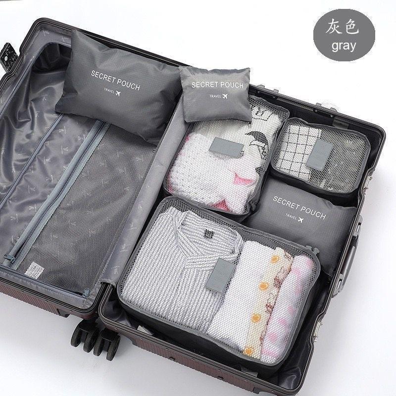 Jual SECRET POUCH Tas Travel Bag 6 in 1 Set Tas Penyimpanan DALAM ...
