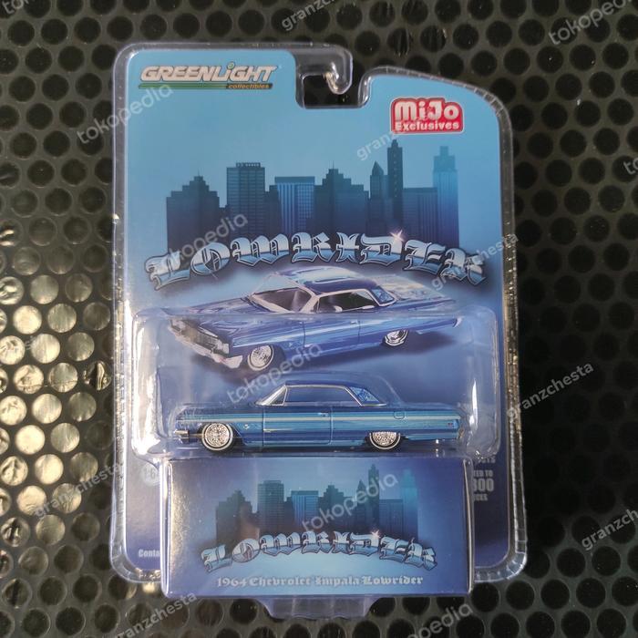 Jual GREENLIGHT LOWRIDER - 1963 CHEVROLET IMPALA LOWRIDER BLUE BEST ...