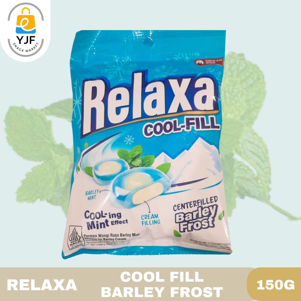 Jual Relaxa Cool Fill Centerfilled Barly Frost 150g / Permen MInt Wangi ...