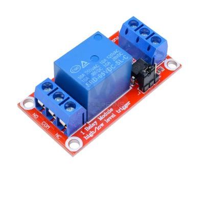 Jual Relay Module 1Channel 5V Module 1Channel DC 10A Modul high and low ...