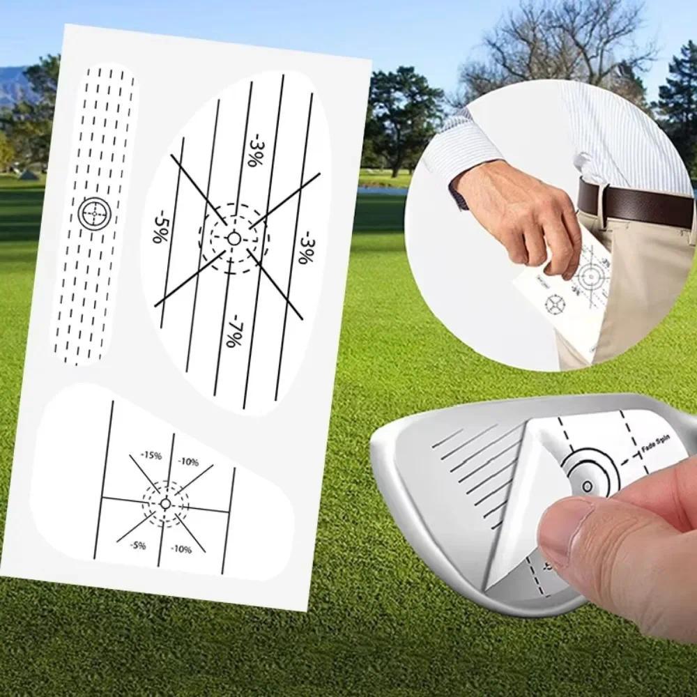Jual 10 Sheets Golf Club Impact Tape Labels Stickers For Driver Woods ...
