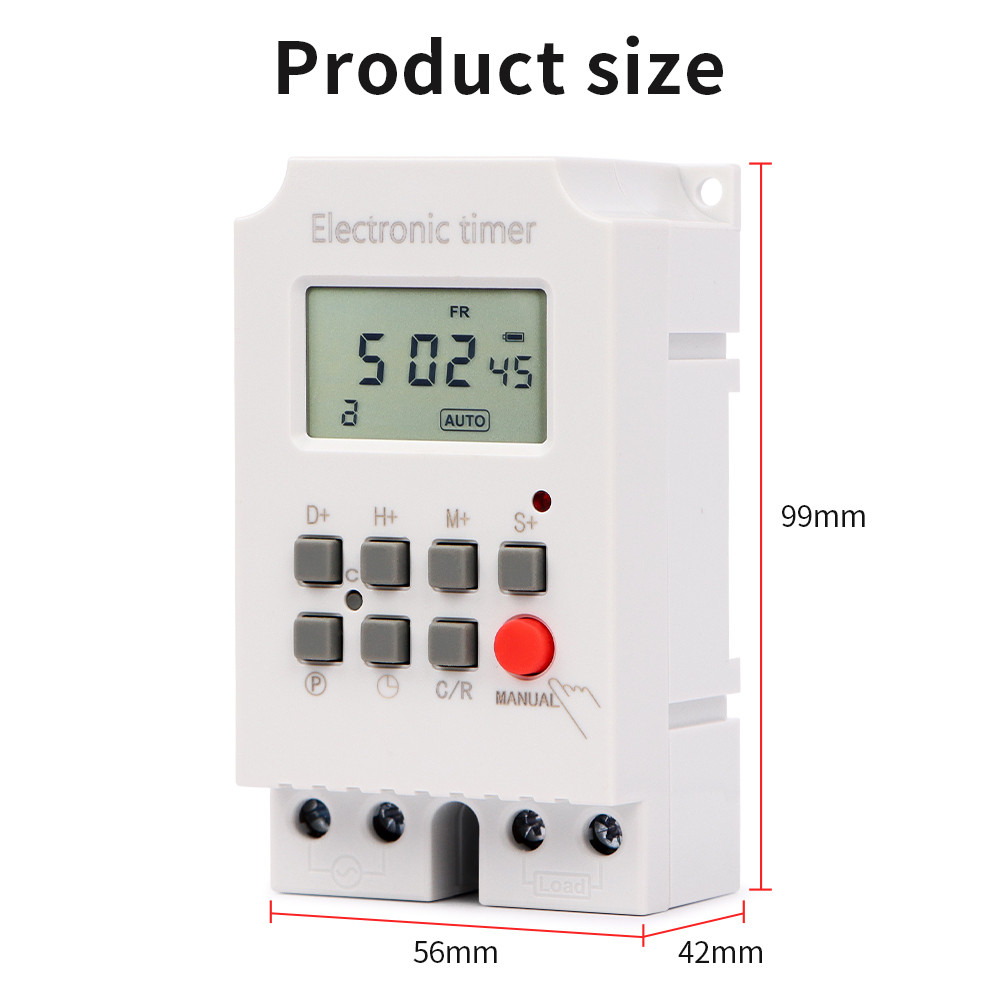 Jual KG316S 220VAC 25A Digital Timer Switch Automatic Electronic ...