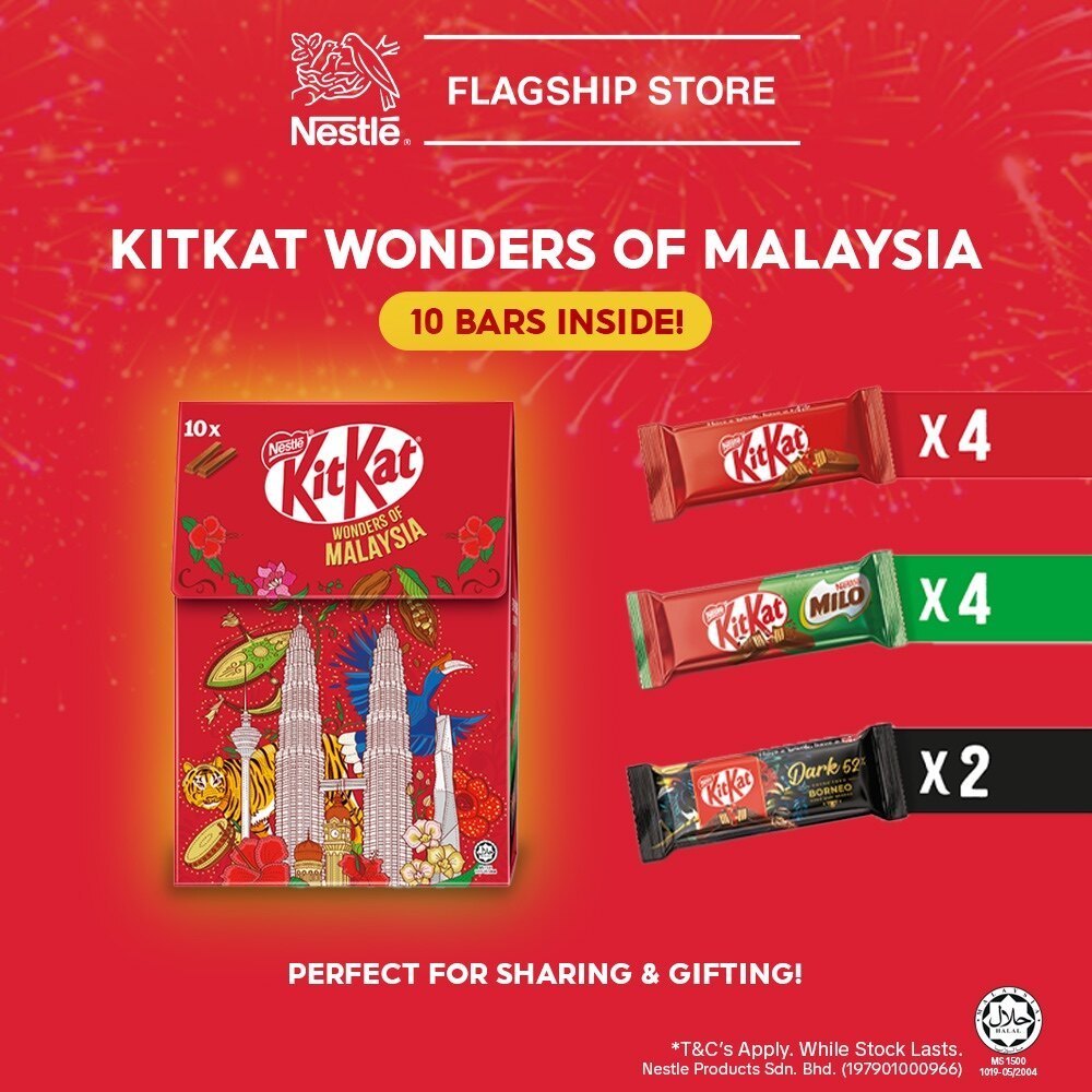 Jual Nestle Kitkat Wonders of Malaysia 158gram isi 1…