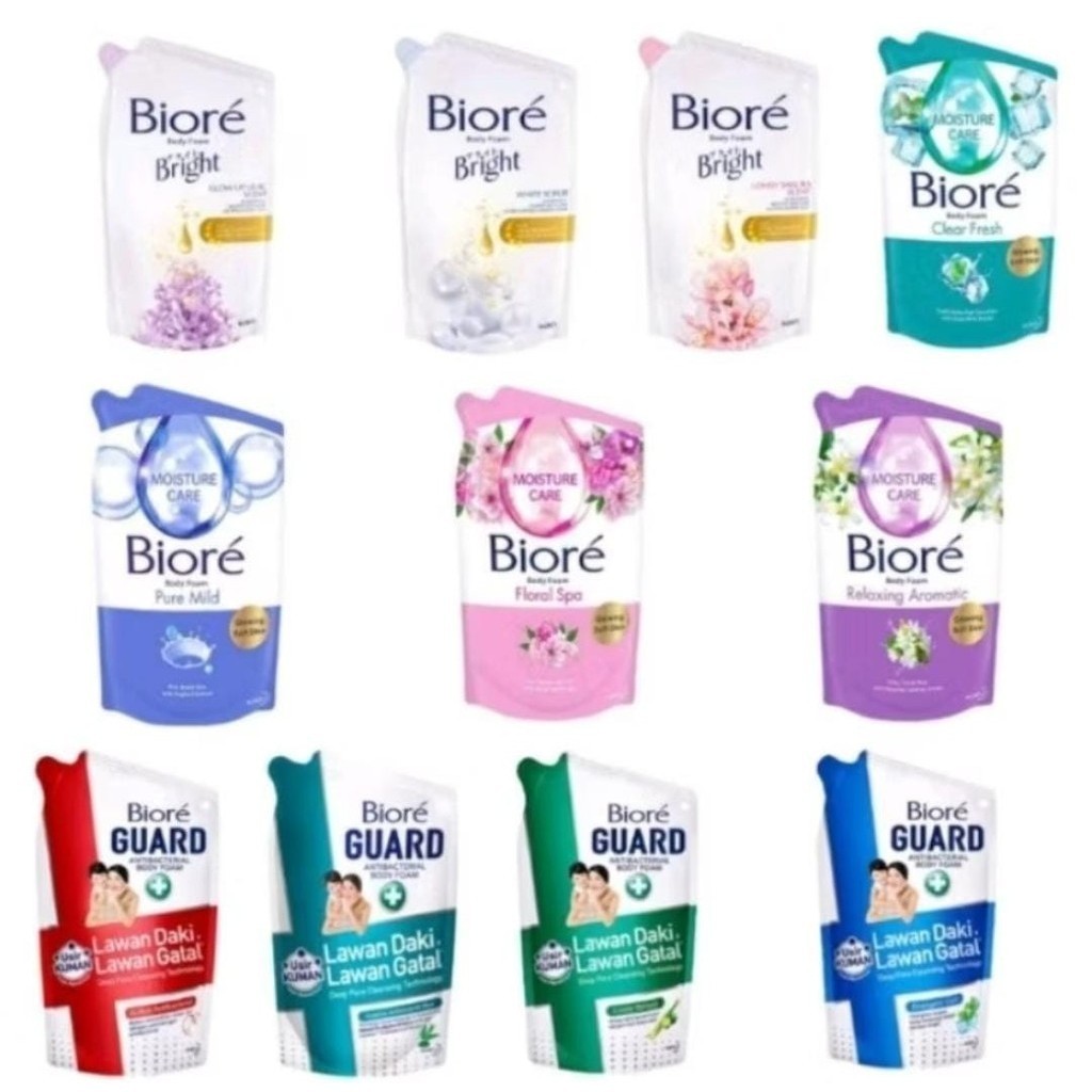 Jual Biore Sabun Mandi All Variant 400 ml / Biore Body Foam 400 ml All ...