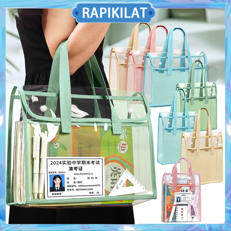 Jual Transparan File Folder Document Bag Tas Dokumen File A4 Dokumen ...