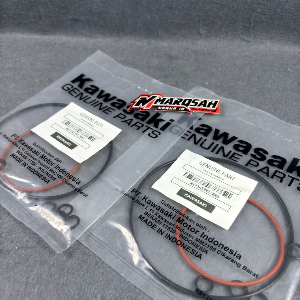 Jual Seal O-Ring Blok Head Ninja 150 R SS RR 7 Pcs ORING KOP HEAD ...