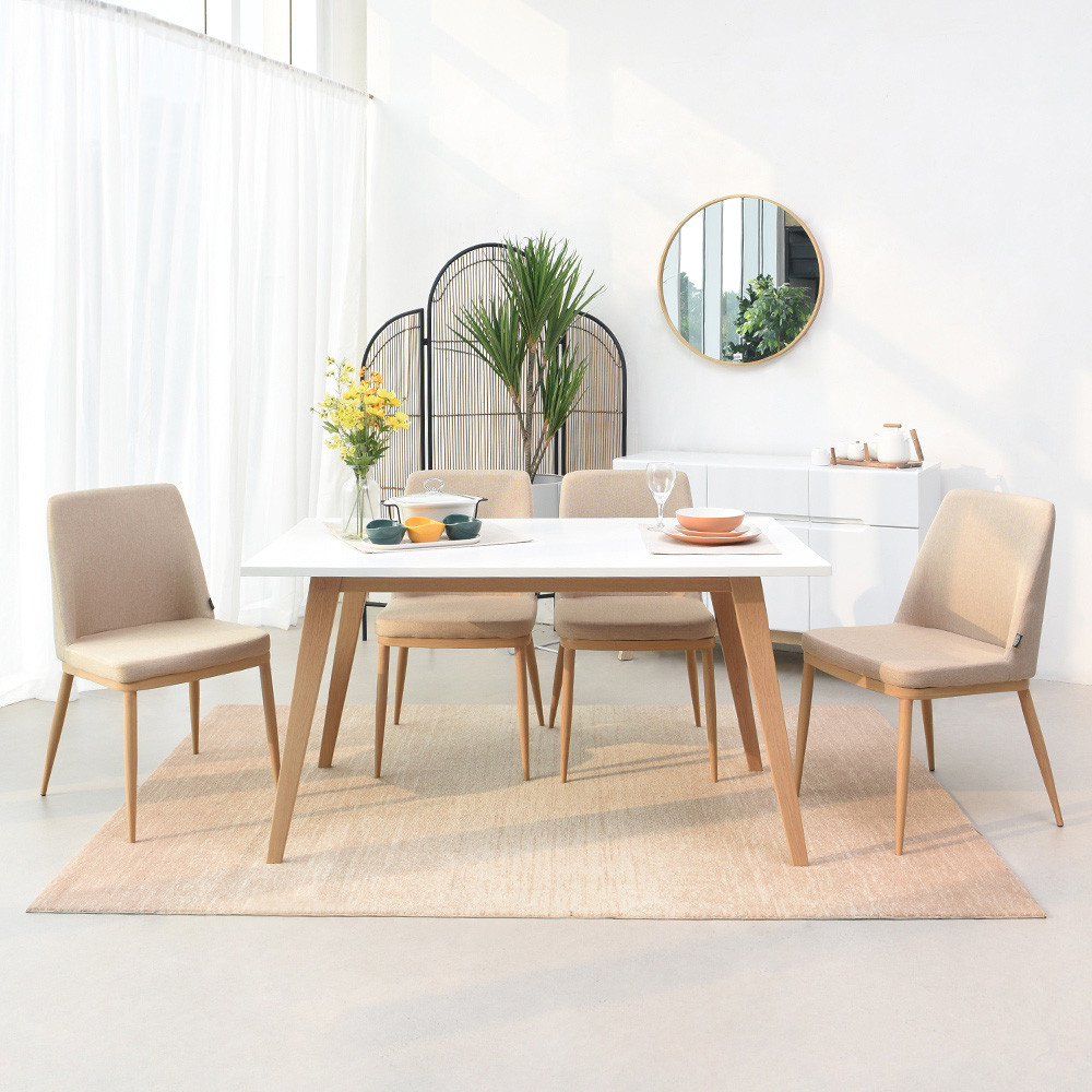 Jual Informa Medford Meja Makan Normal - Putih Dining Table Dinner ...
