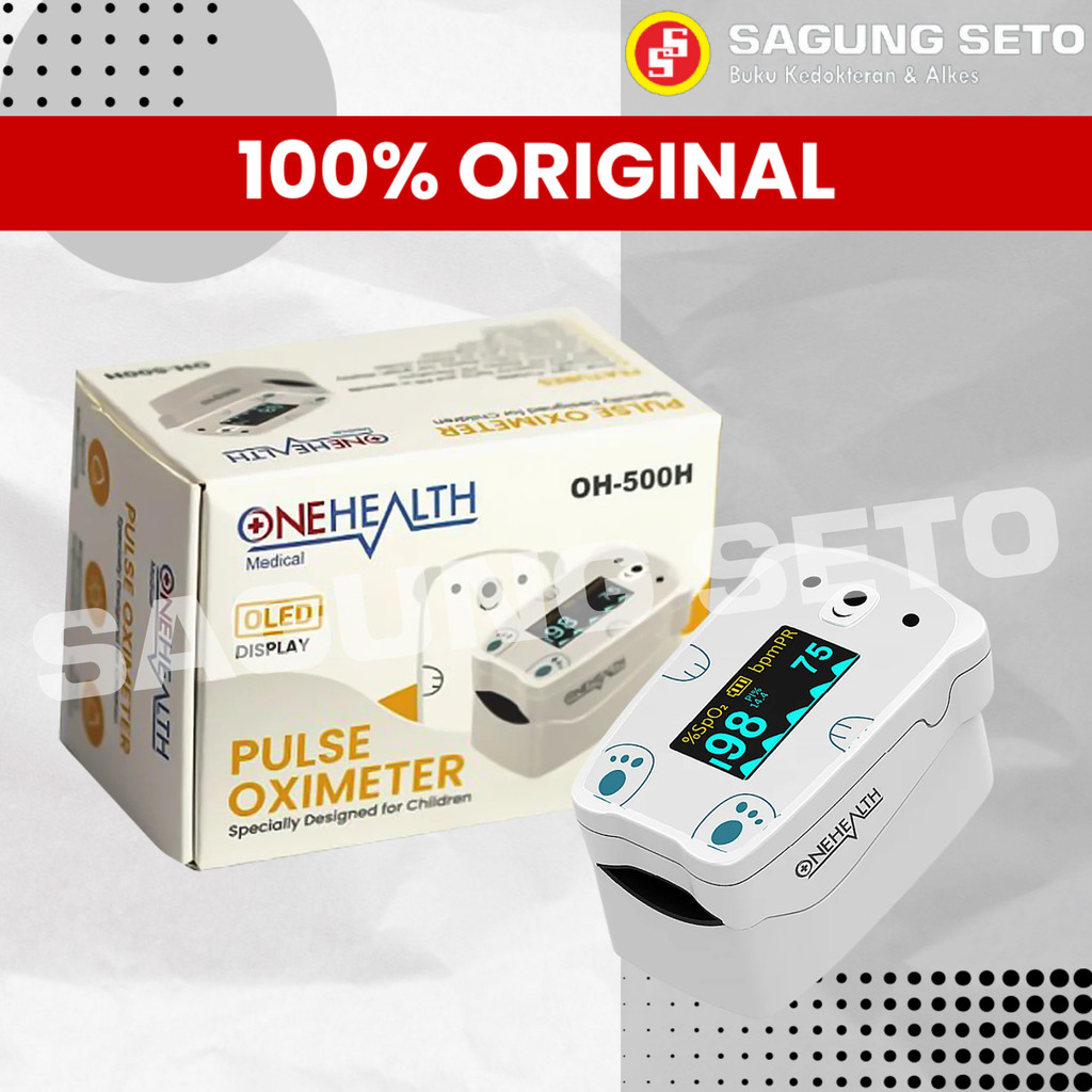Jual PULSE OXIMETER CHILDREN OH-500H / PULSE OXIMETER ANAK ONEHEALTH OH ...