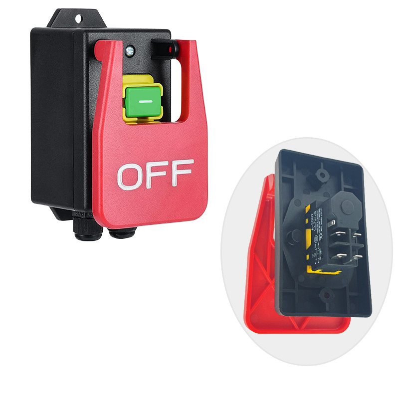 Jual Single Phase Safety Zero Voltage Switch with Plug,Machine Switch ...