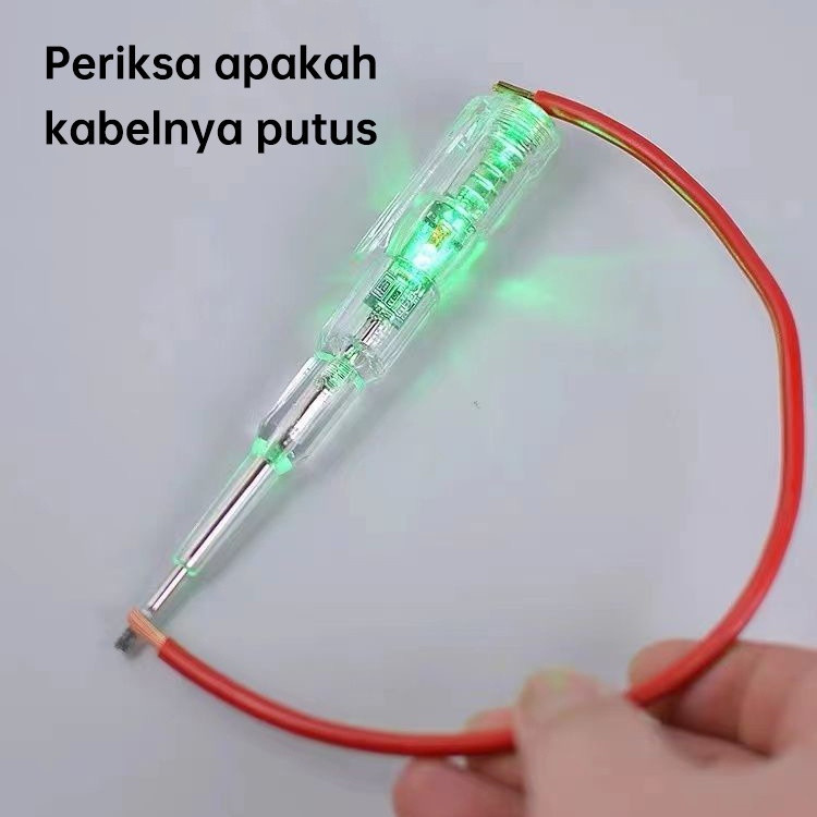Jual Obeng Test Pen Multi Fungsi Kabel Sensor | Tespen Daya AC 100V ...