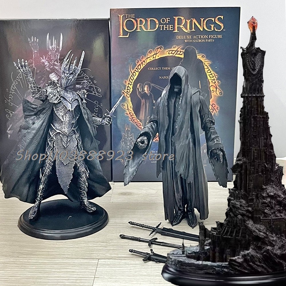 Jual Nazgul Ringwraith Action Figure Dark Nazgul Ringwraith Black Tower ...