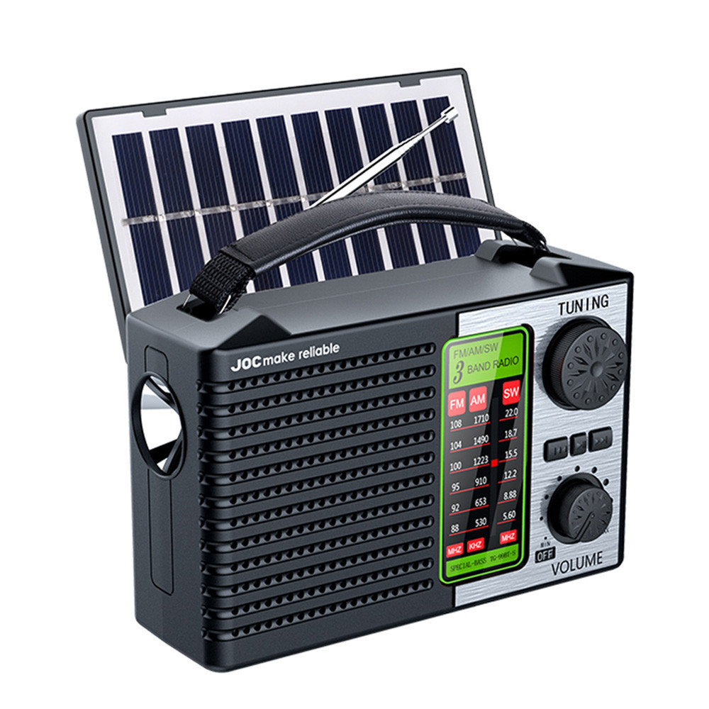 Jual Portable Radio AM FM Rechargeable Shortwave Radios Battery Powered ...