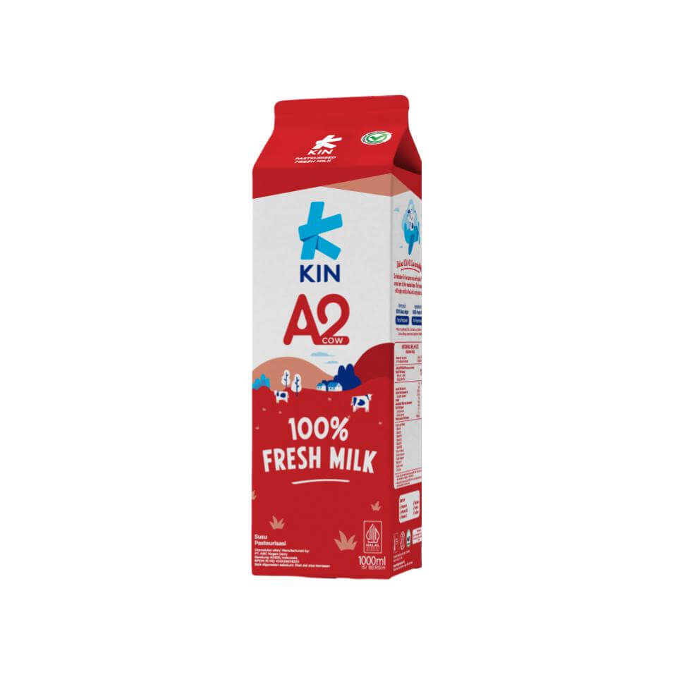 Jual KIN Susu Fresh Milk A2 1 L | Shopee Indonesia