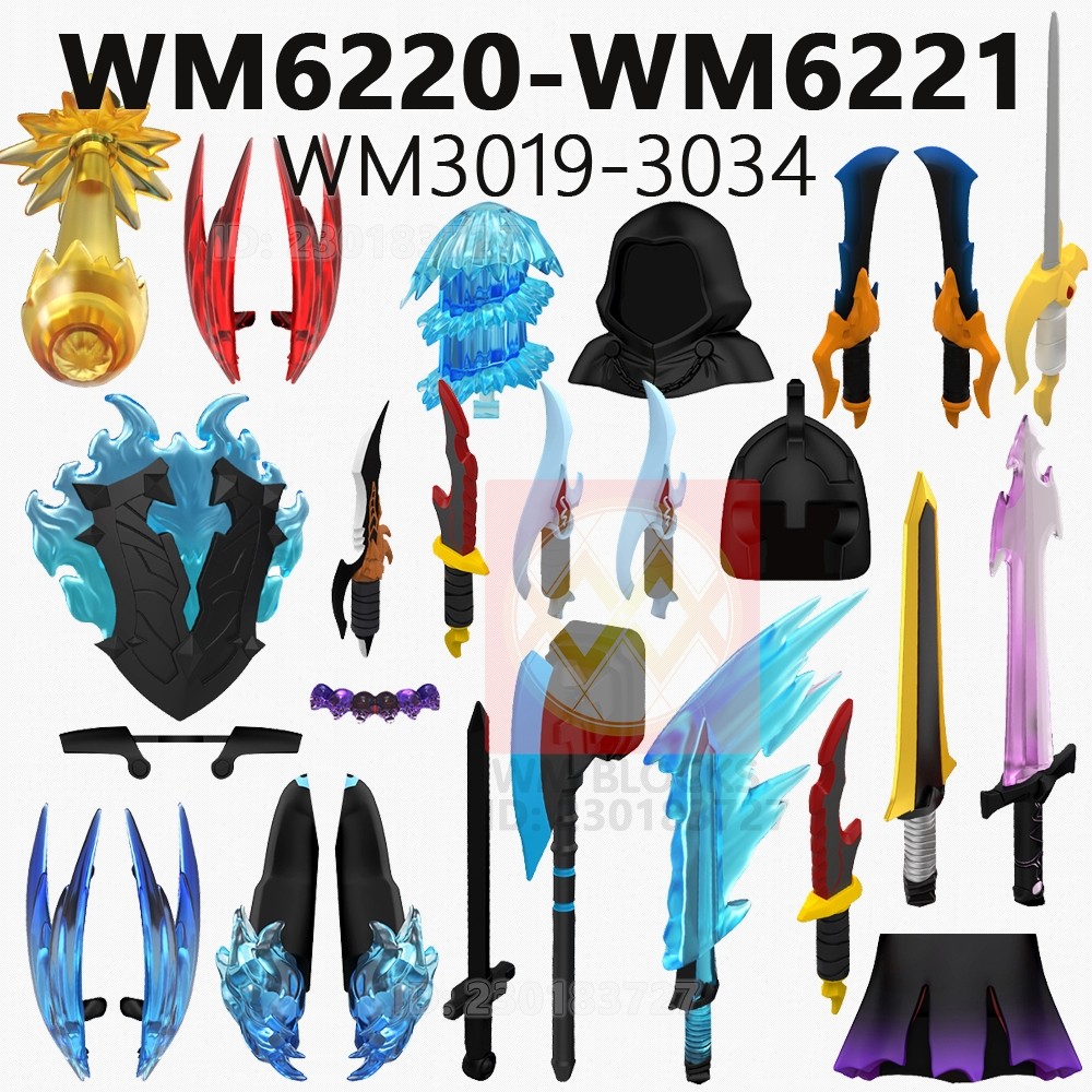 Jual WM Blocks WM6220 WM6221 Solo Leveling Bricks Beru Sung Jinwoo ...