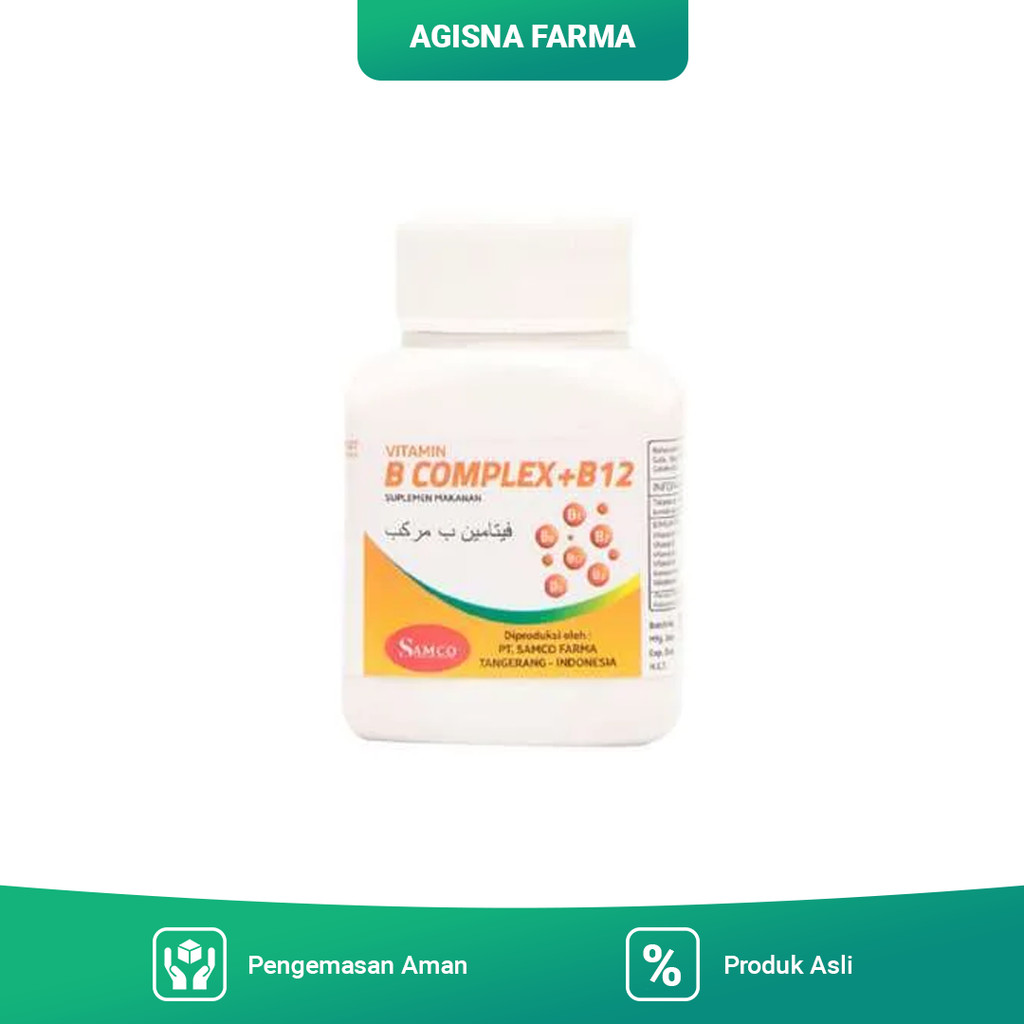 Jual Vitamin B Complex + B12 pot PT Samco | Shopee Indonesia