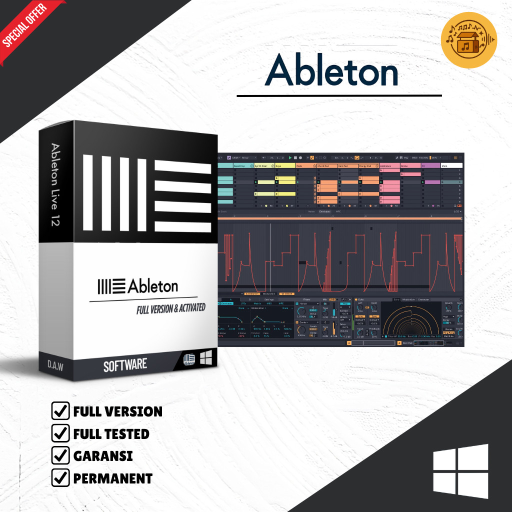 Jual Ableton Live 12 Suite ( Full Version + Activated ) | Shopee Indonesia