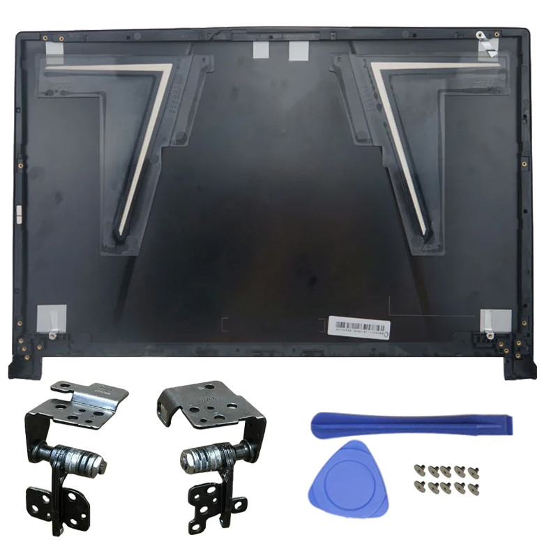 Cover Posteriore LCD Con Cerniera Per MSI GE63 Raider RGB 8RE 8RF 9SG MS-16P5 - Nero
