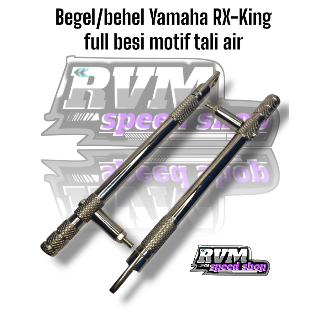 Jual begel Yamaha RX-King full besi motif tali air begel RX-King full ...