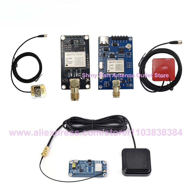 Hochpräzises RTK-Base-Station-Board Quectel LC29H – Dual-Band L1/L5 GPS-Positionierungsmodul LC29HDA