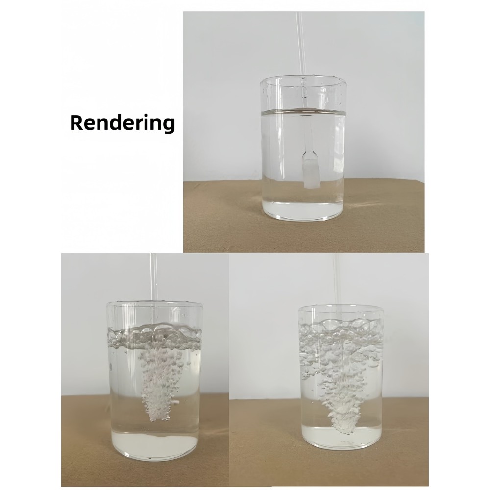 Jual High borosilicate glass sand core aerator, gas diffusion tube ...