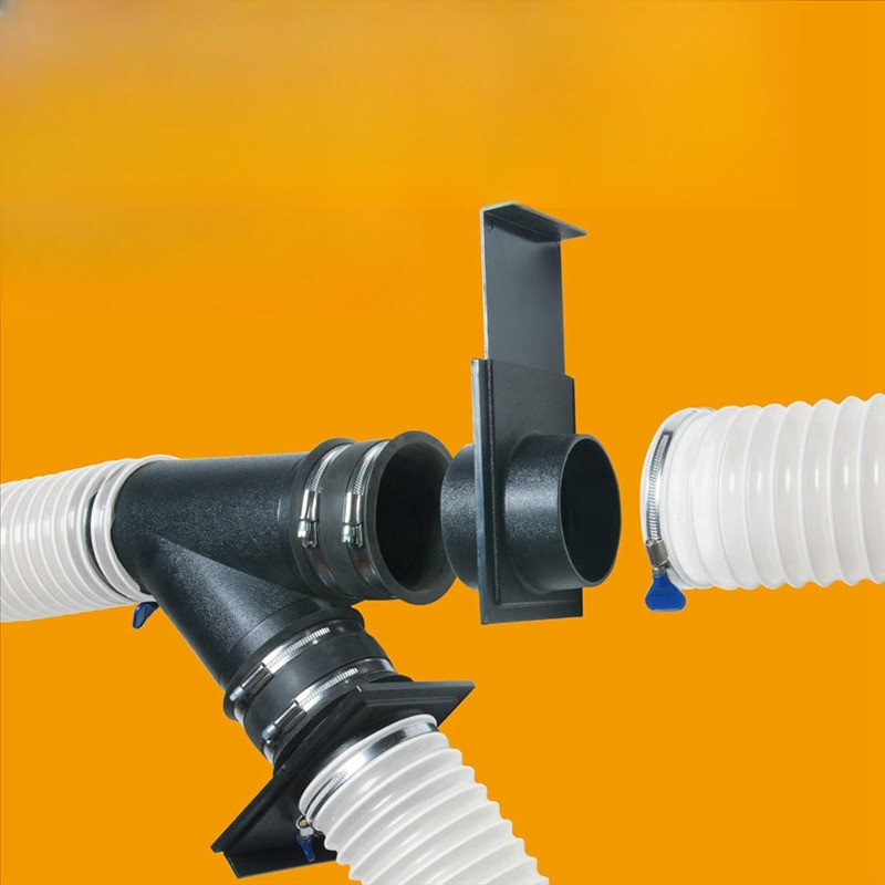 Jual B08BDust Collection Fittings Blast Gate For Dust Collector Dust ...