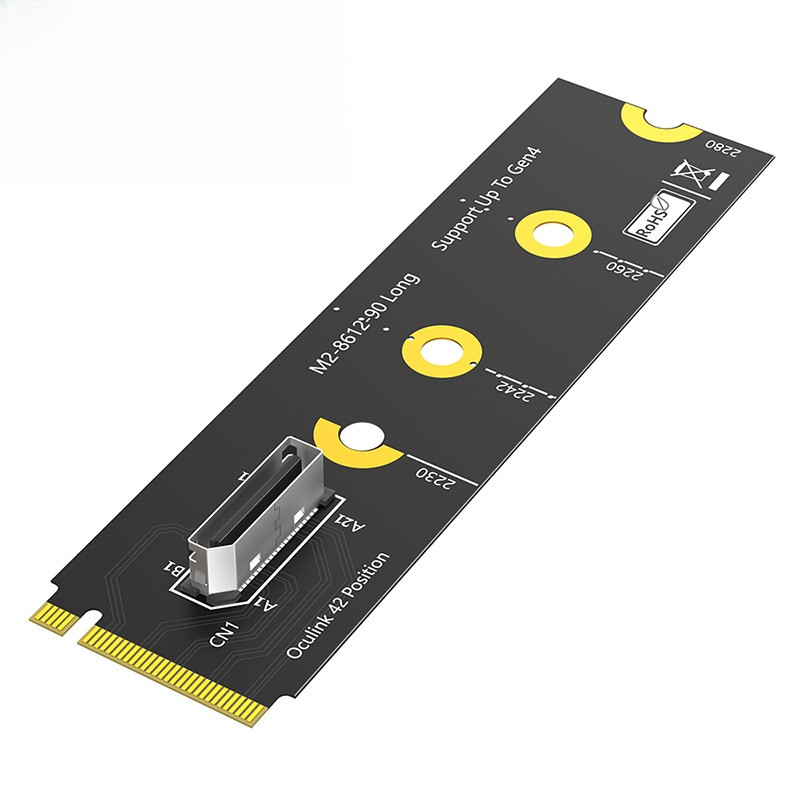 Jual 2230224222602280 M2 NVME M Key to Oculink SFF8612 Expansion Card ...