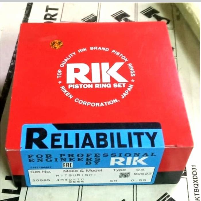 Jual Baru ring seher piston strada triton glx 2800cc strada L200 4M40 ...