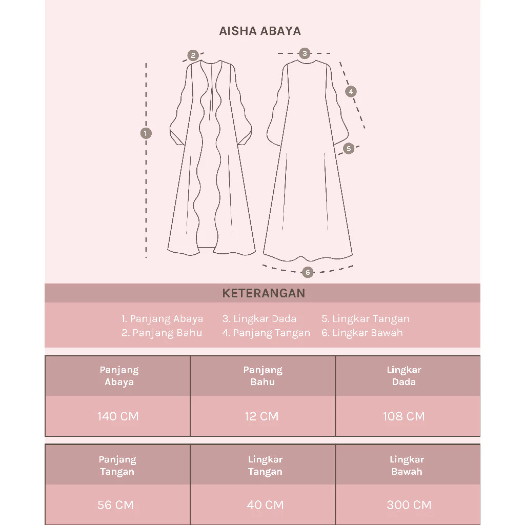 Gamis Dress Haji dan Umrah Bahan Arabian Premium Cooltech Anti UV detail belakang
