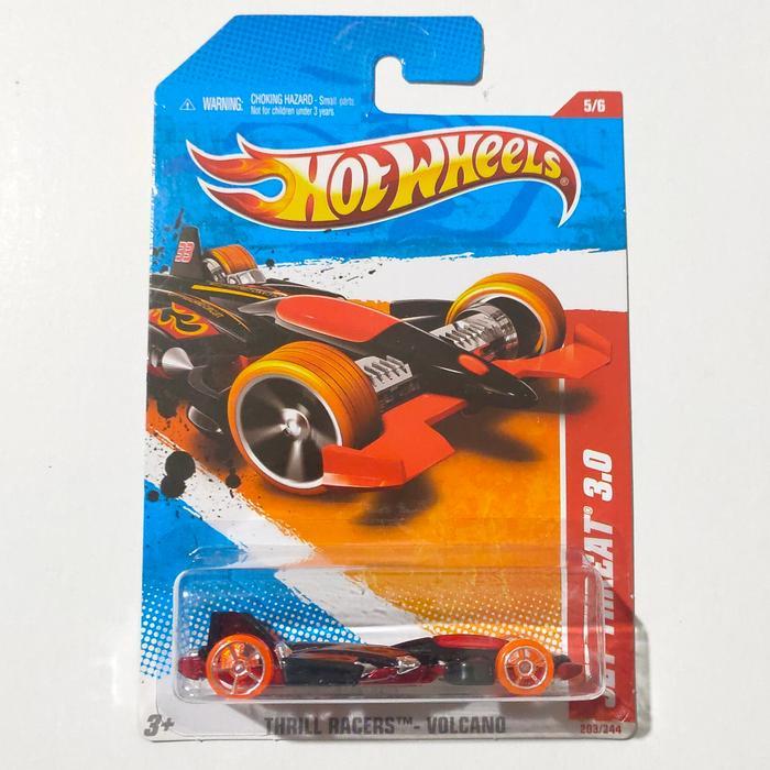 Jual Mainan Hot Wheels Jet Threat 3.0 hitam 2012 Thrill Racers