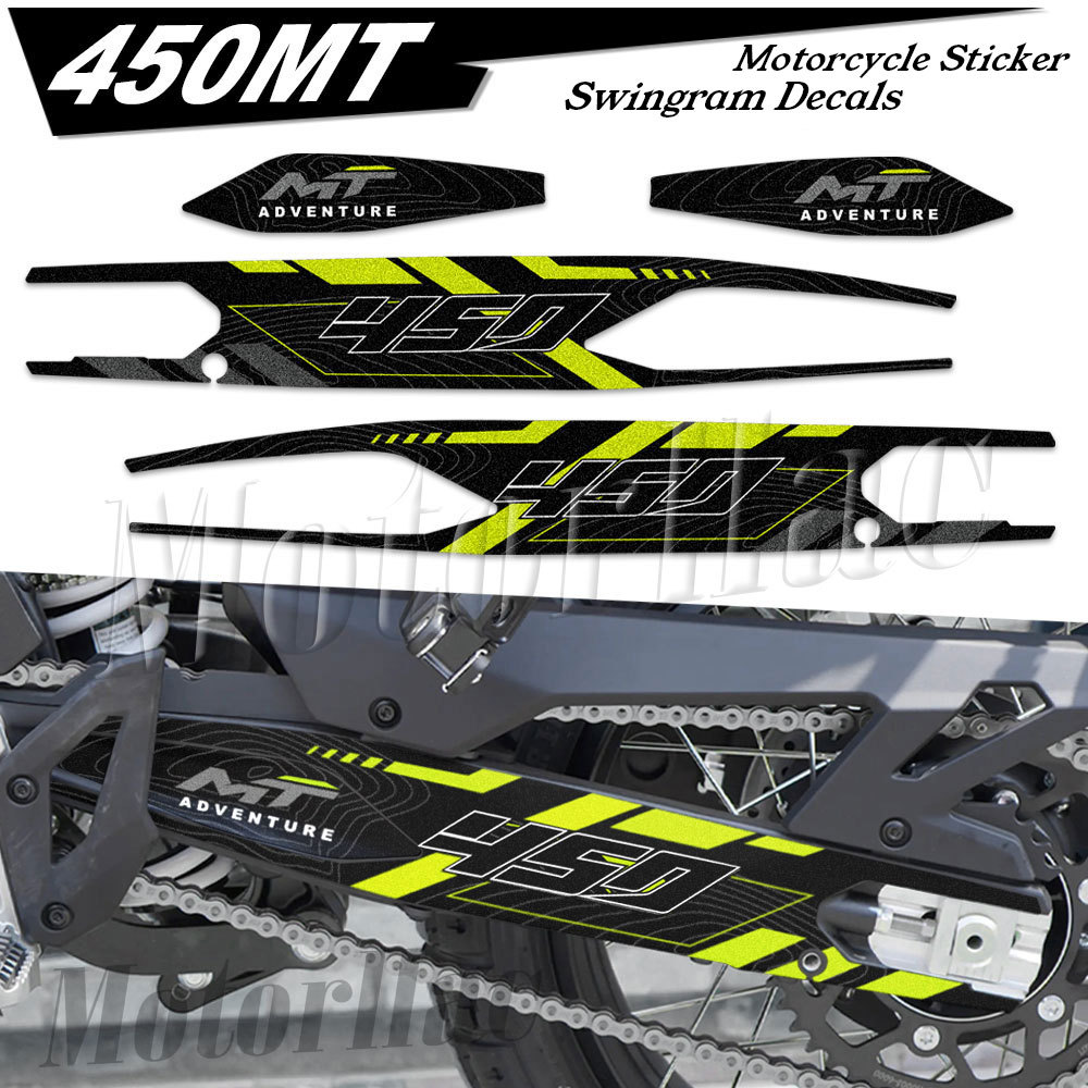 Jual Motorcycle Swingarm Sticker Rotating Shaft Protection Decals ...