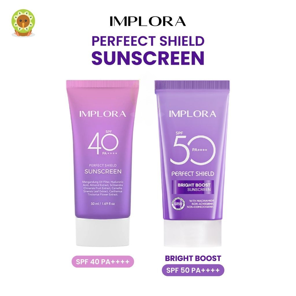 Jual IMPLORA Perfect Shield Sunscreen Spf 40 - Spf 50 - Pelindung ...