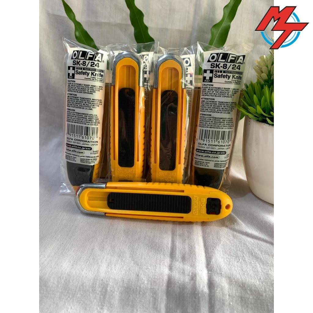 Jual OLFA SK-8 Pisau Cutter Otomatis Auto Self Retracting Safety Knife ...