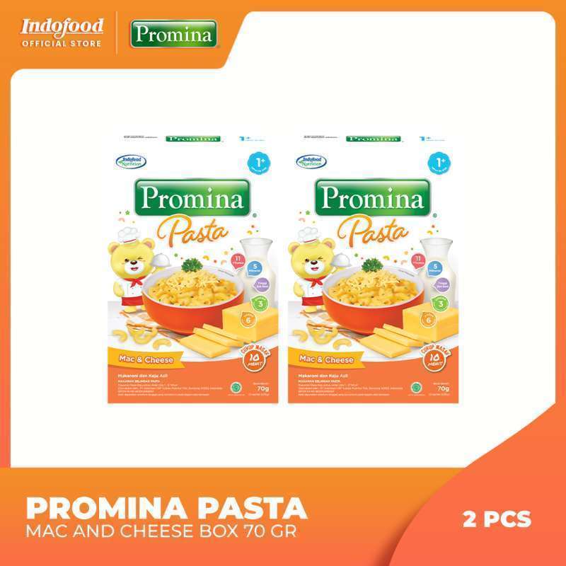 Jual 2 Pcs - Promina Pasta Mac and Cheese Box 70 Gr (2 Pcs) | Shopee ...
