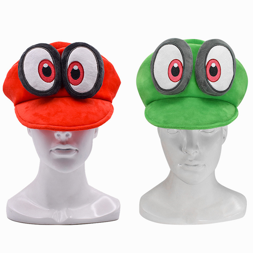 Jual DOM RACK Topi Luigi Mario Bros Cosplay 25 x 27cm Topi Chucky ...