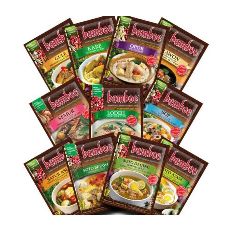 Jual Bamboe Bumbu Racik / Bumbu Masak Instant all Varian 60gr / TOM YUM ...