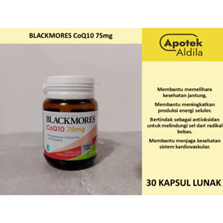 BLACKMORES COQ10 30 TABLET UNTUK SUPLEMEN ANTIOKSIDAN DAN JANTUNG
