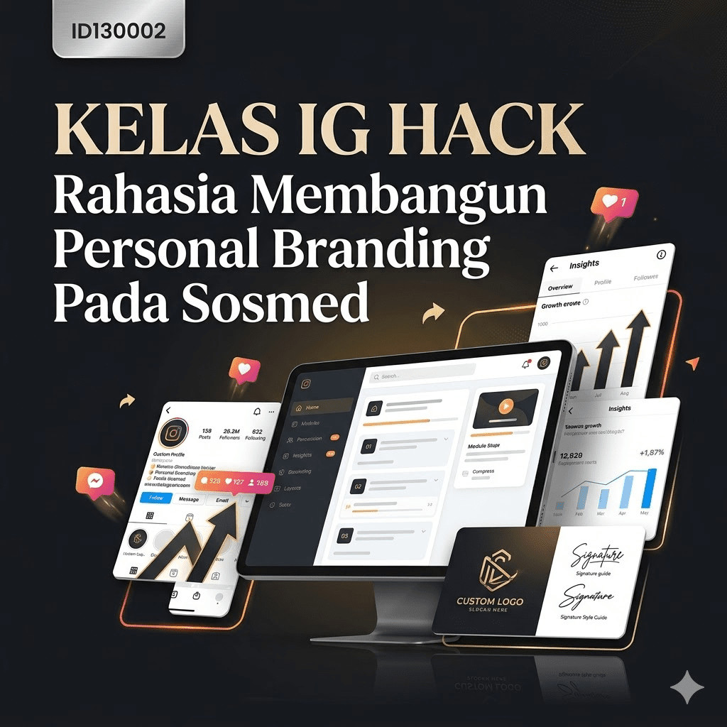Jual ID130002 - Kelas Ig Hack - Rahasia Membangun Personal Branding ...