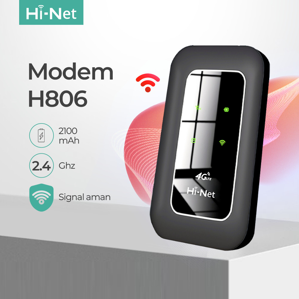 Hi-Net H806 PRO Wireless Router 4G LTE Mini Modem 300Mbps Mobile Broadband WiFi router portabel
