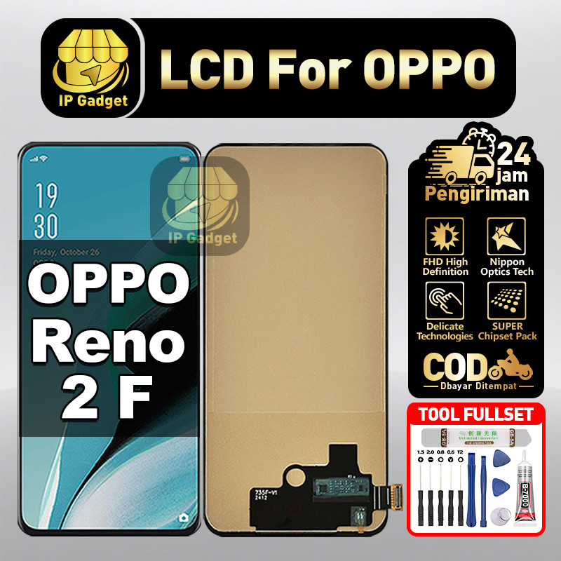 Jual LCD FOR OPPO Reno 2F Fullset LCD HP Touchscreen Layar Sentuh Touch ...