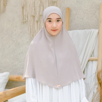 Lozy Hijab Biyya Instan (Hijab Instan Tali Bergo Umroh Crinkle)