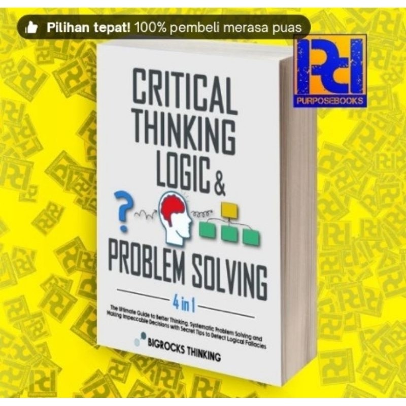 Jual Buku Critical thinking Logic & Problem Solving ( BUKU FISIK ...