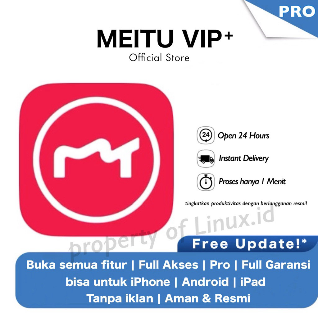 Jual MEITU [VIP+] IOS & ANDROID FULLPACK | Shopee Indonesia