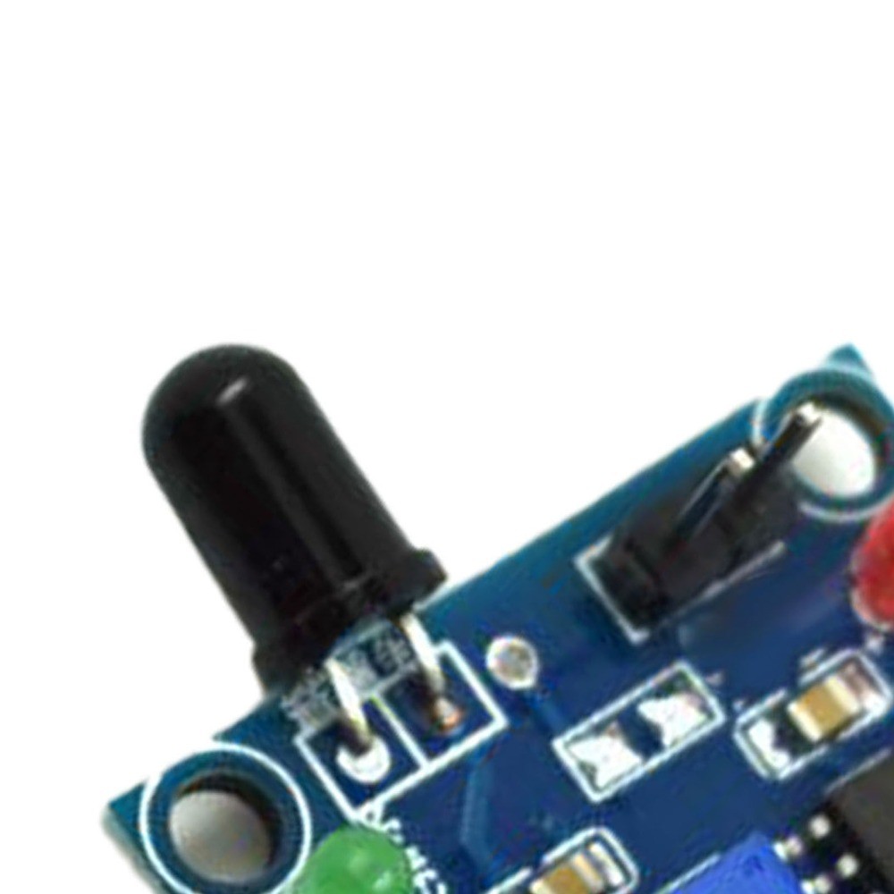 Jual DC 12V IR Flame Sensor 760~1100nm 60 Degree Detection Angle Fire ...