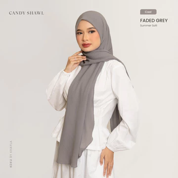 Khayla Indonesia Segiempat Rasa Pashmina Voal Arabian Candy Shawl Kerudung Segi Empat
