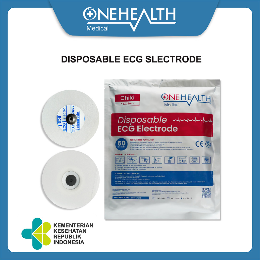 Jual Onehealth ECG Electrode Digunakan Untuk Pemeriksaan Medis ...
