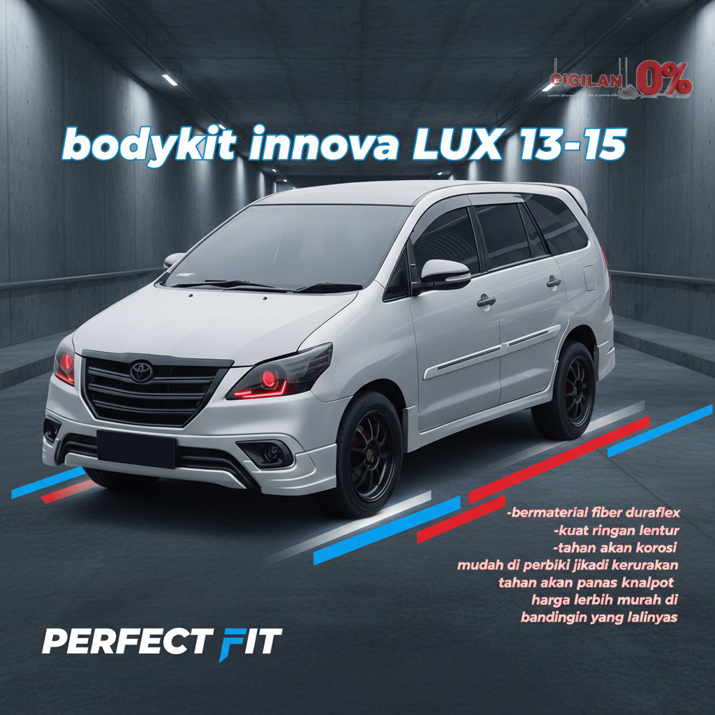 Jual cicilan 0% bodykit toyota kijang innova 2013 2014 2015 BODY KIT ...
