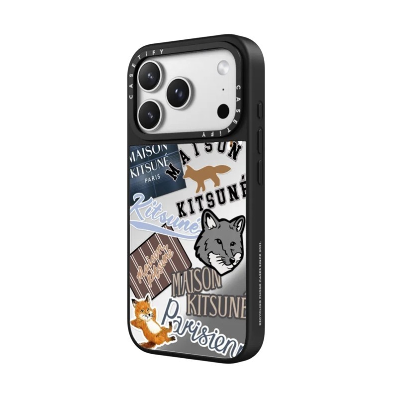 Jual Casetify Maison Kitsune Fox Medley Magnetic phone case iPhone