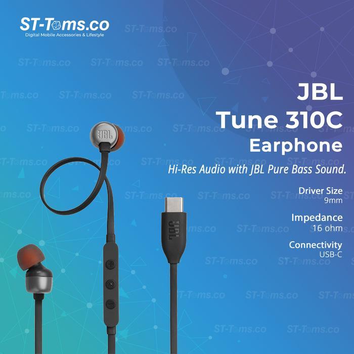 Jual Harvest_shop56 JBL TUNE 310C / 310 C / T310C / T 310 C USB-C Wired ...