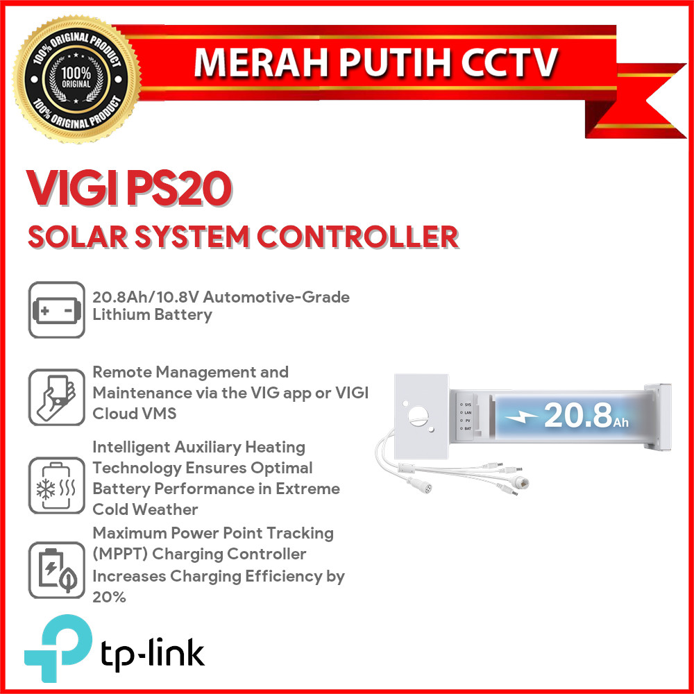 Jual TP-LINK VIGI PS20 SOLAR SYSTEM CONTROLLER | Shopee Indonesia